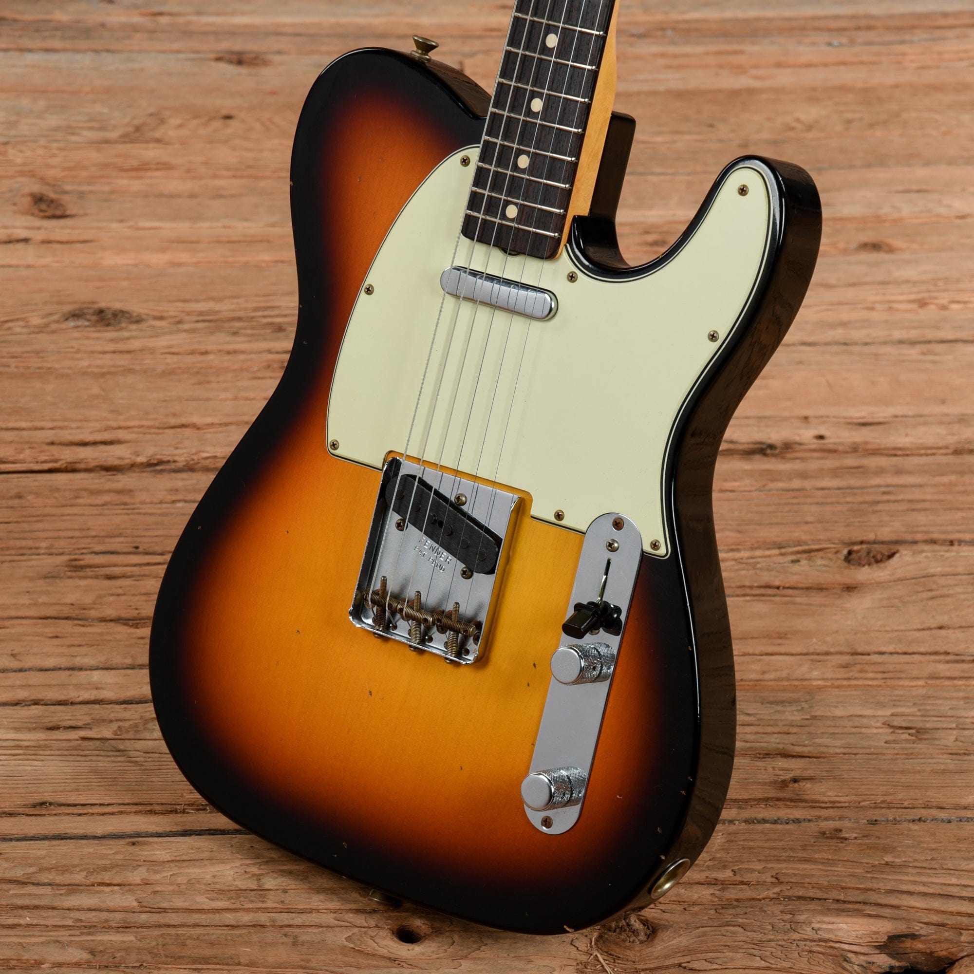 Fender Custom Shop '61 Telecaster Journeyman Relic Sunburst 2021 Electric Guitars / Solid Body
