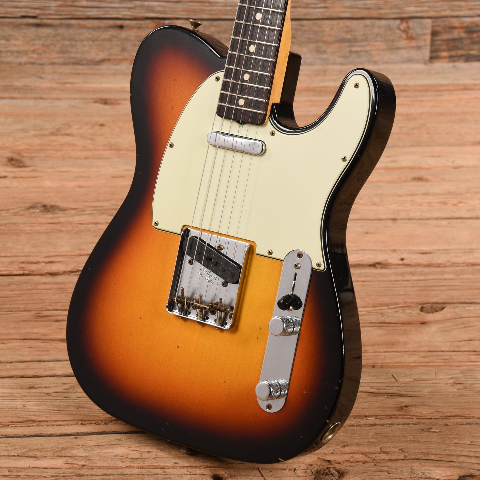 Fender Custom Shop 61 Telecaster Journeyman Relic Sunburst 2021 Electric Guitars / Solid Body