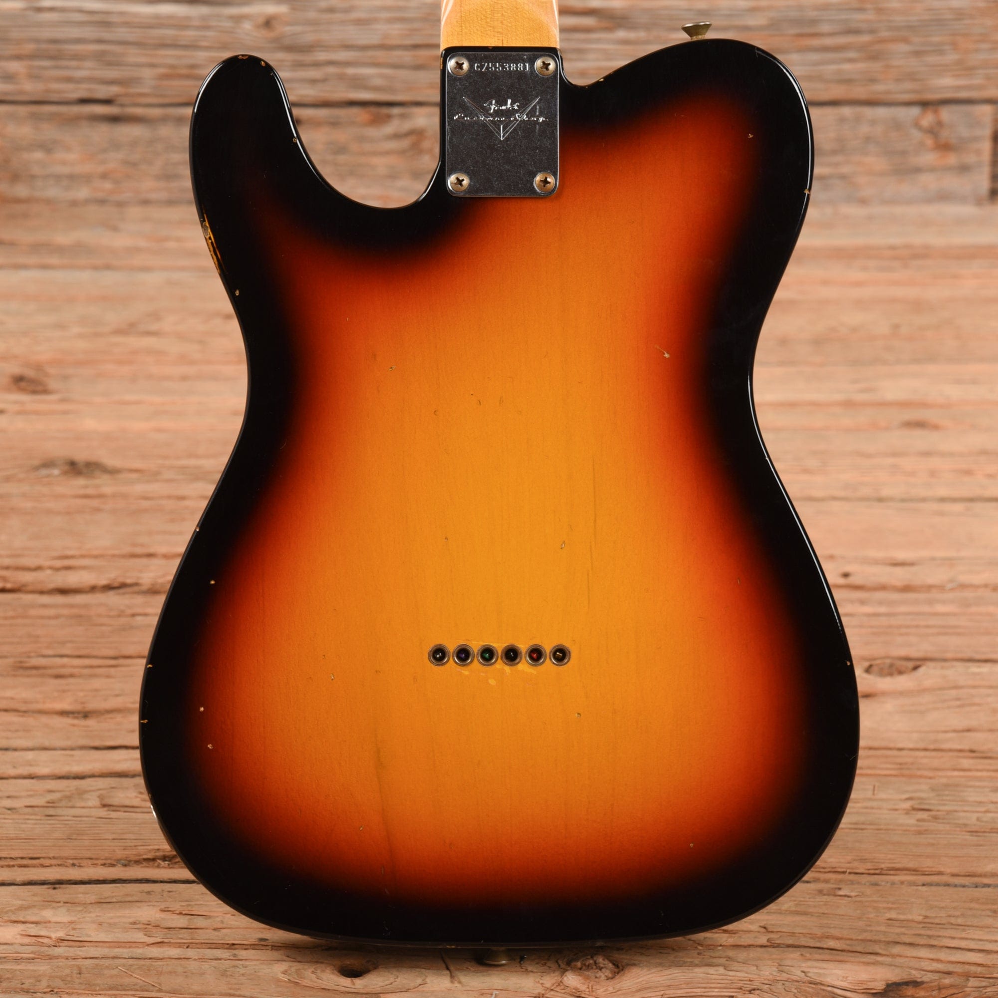 Fender Custom Shop 61 Telecaster Journeyman Relic Sunburst 2021 Electric Guitars / Solid Body