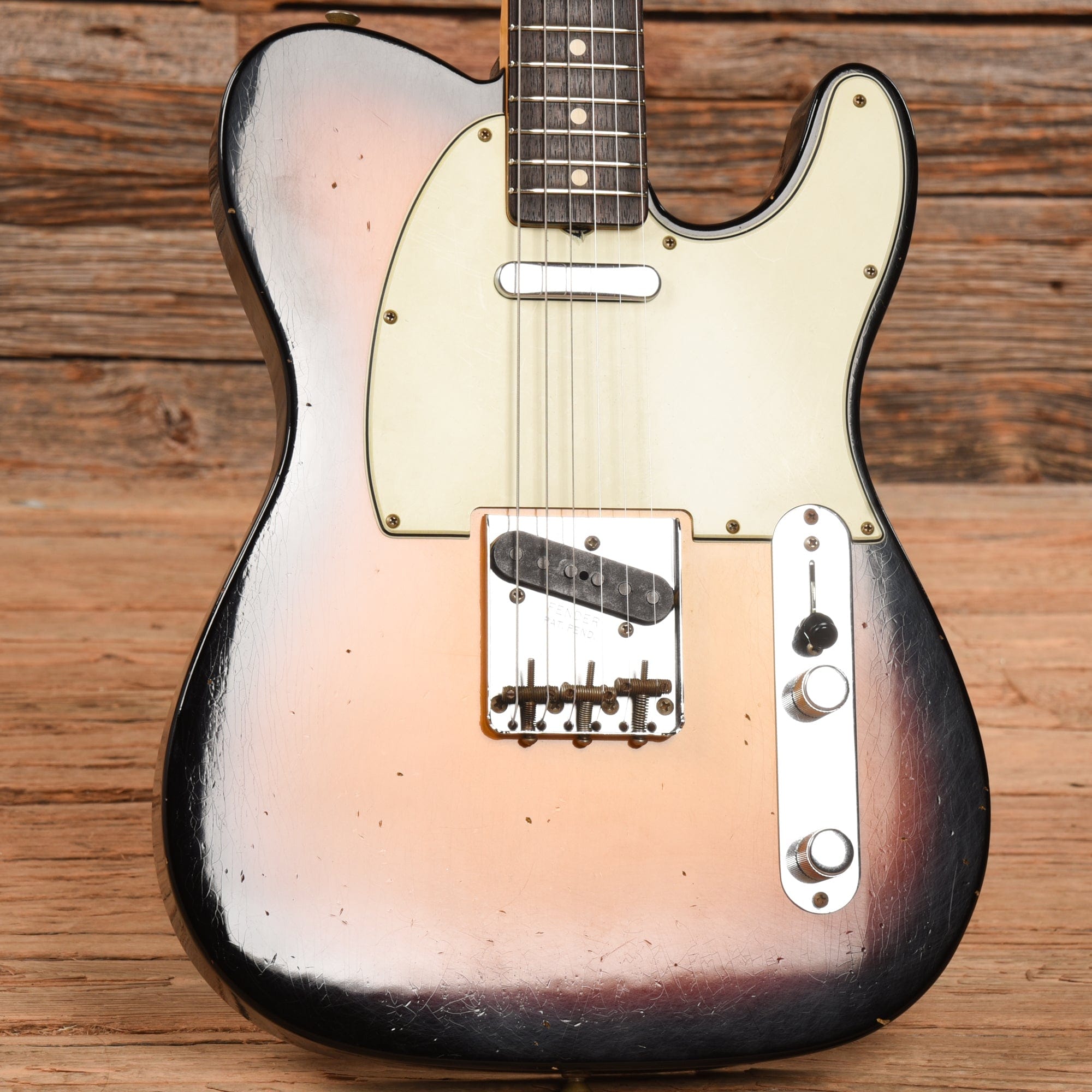 Fender Custom Shop 61 Telecaster Journeyman Relic Sunburst 2021 Electric Guitars / Solid Body