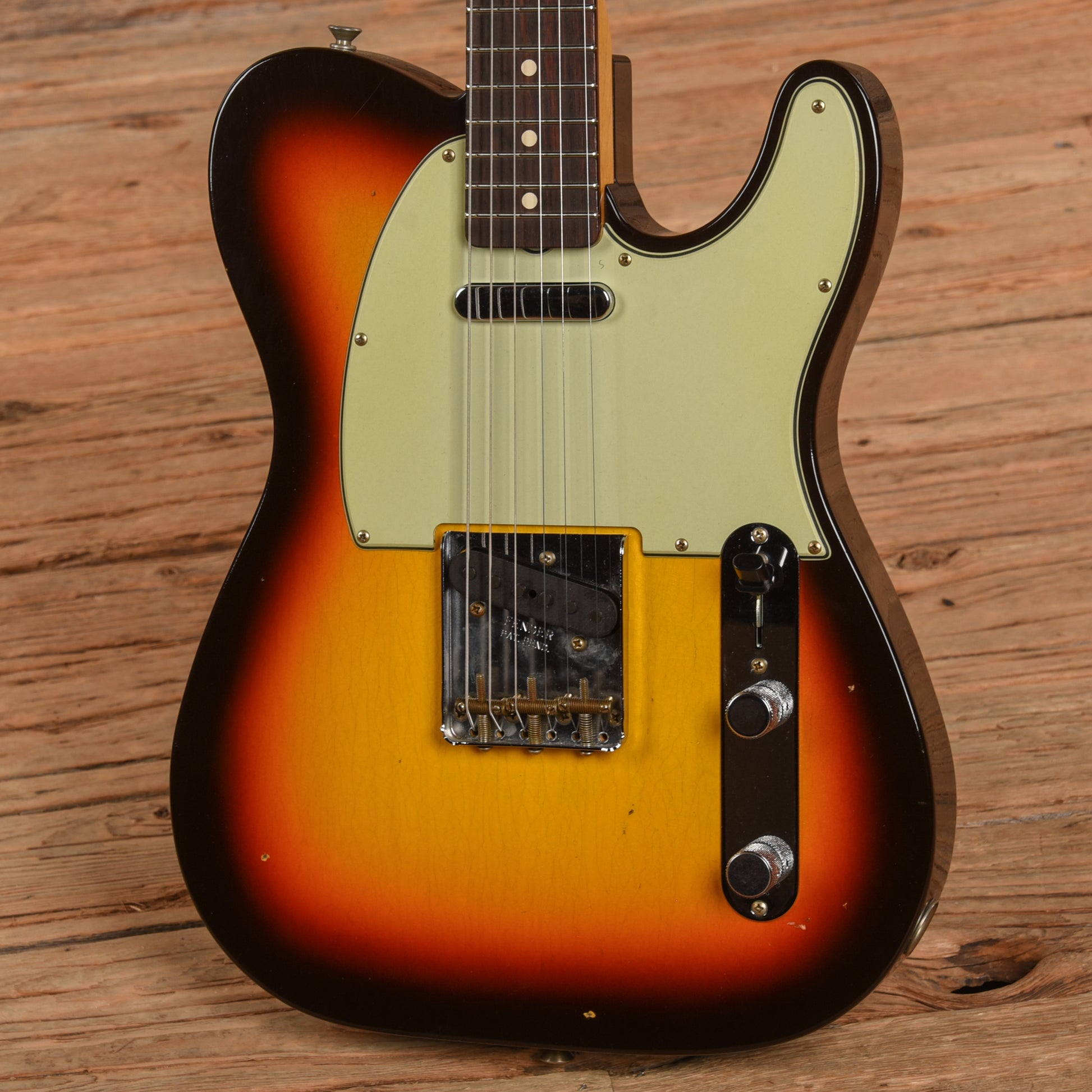 Fender Custom Shop '61 Telecaster Journeyman Relic Sunburst 2023 Electric Guitars / Solid Body