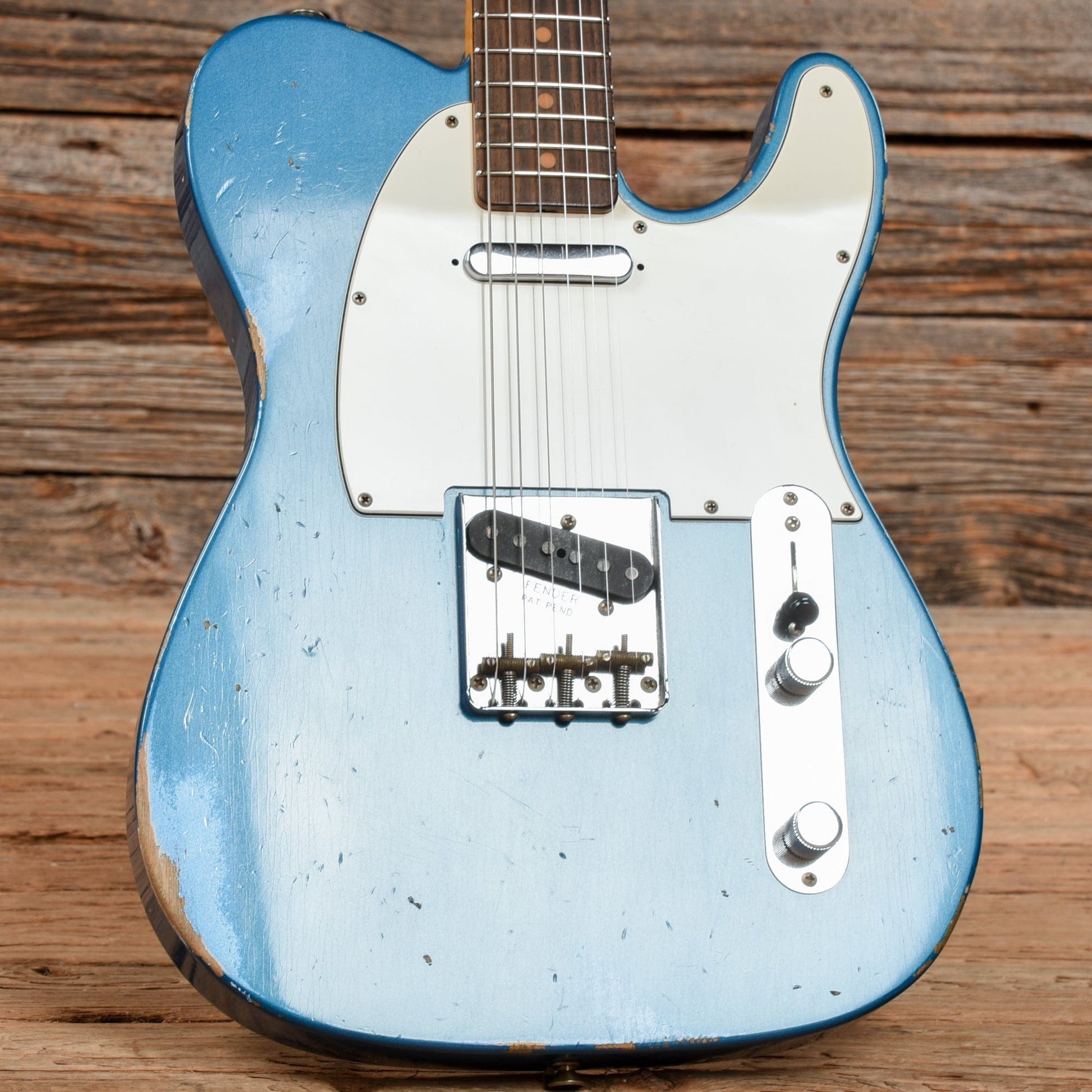Fender Custom Shop 61 Telecaster Relic Aged Lake Placid Blue 2019 Electric Guitars / Solid Body