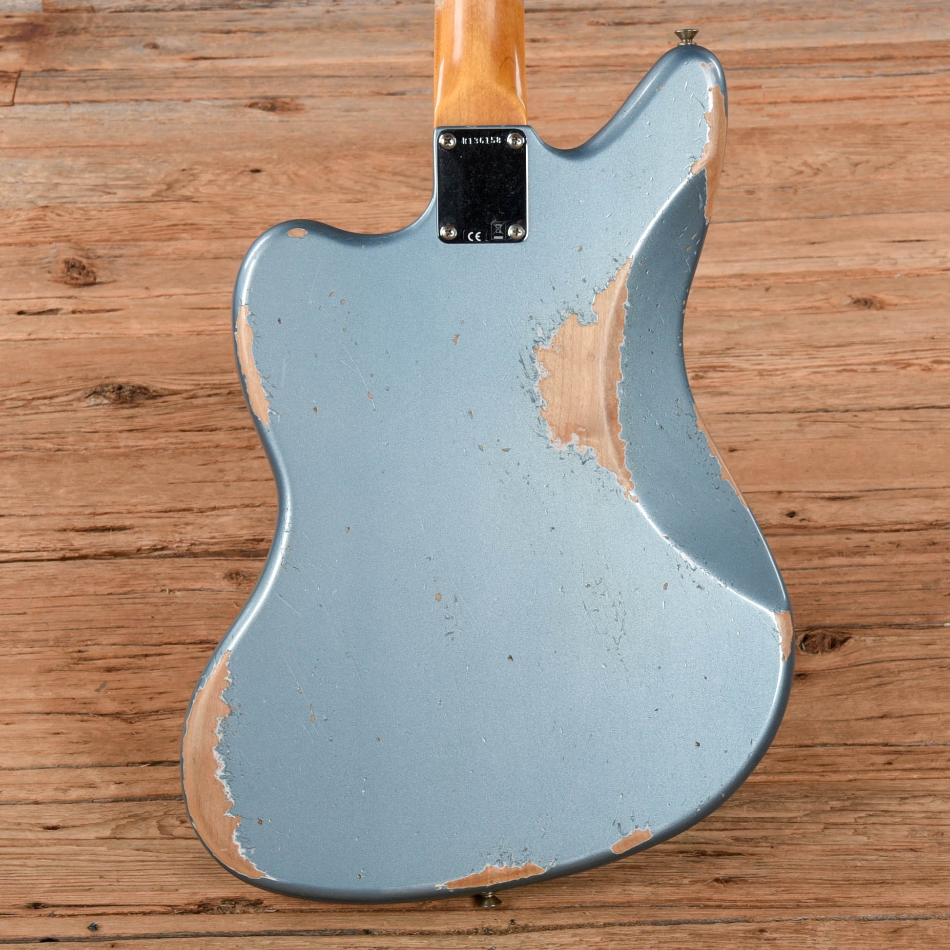 Fender Custom Shop '62 Jaguar Heavy Relic Ice Blue Metallic 2024 Electric Guitars / Solid Body