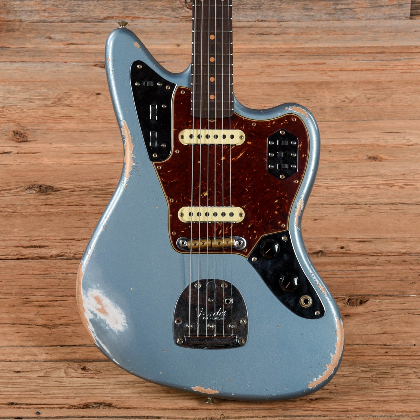 Fender Custom Shop '62 Jaguar Heavy Relic Ice Blue Metallic 2024 Electric Guitars / Solid Body