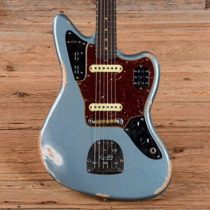 Fender Custom Shop '62 Jaguar Heavy Relic Ice Blue Metallic 2024 Electric Guitars / Solid Body