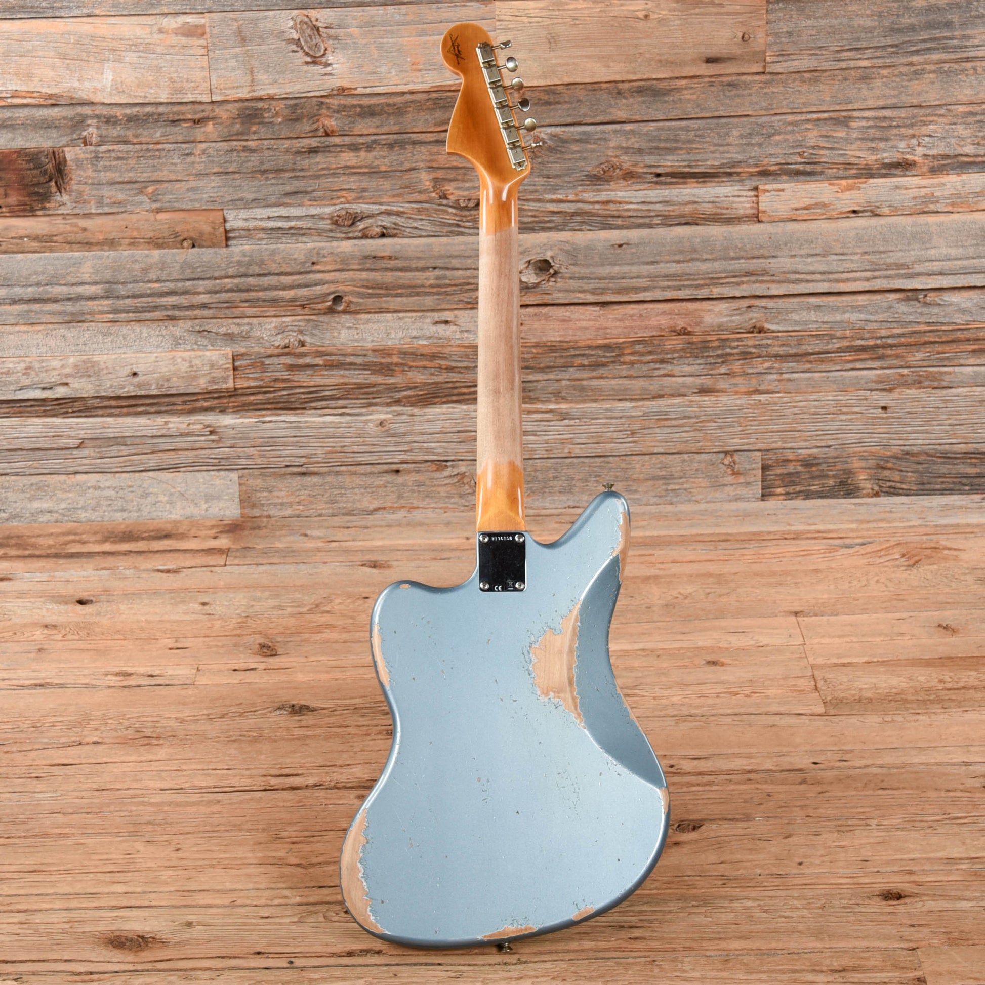 Fender Custom Shop '62 Jaguar Heavy Relic Ice Blue Metallic 2024 Electric Guitars / Solid Body