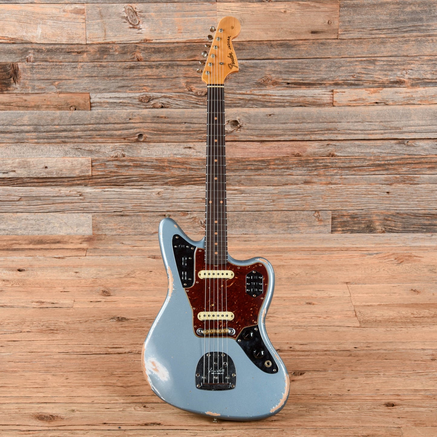 Fender Custom Shop '62 Jaguar Heavy Relic Ice Blue Metallic 2024 Electric Guitars / Solid Body