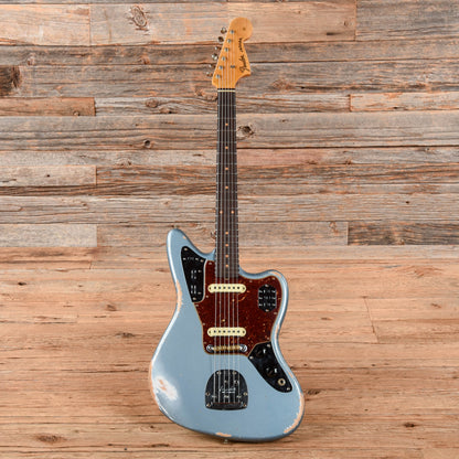Fender Custom Shop '62 Jaguar Heavy Relic Ice Blue Metallic 2024 Electric Guitars / Solid Body