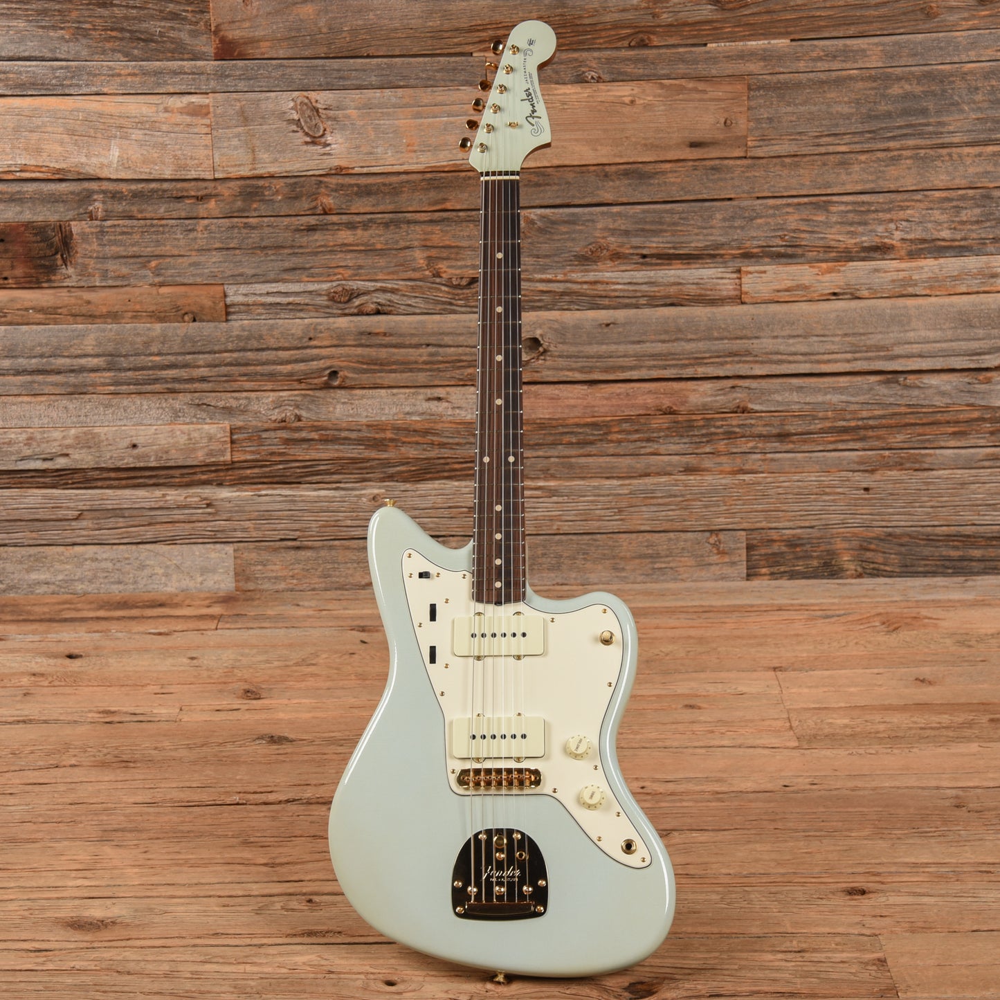 Fender Custom Shop '62 Jazzmaste Lush Closet Classic "Chicago Special" Sonic Blue Sparkle Electric Guitars / Solid Body