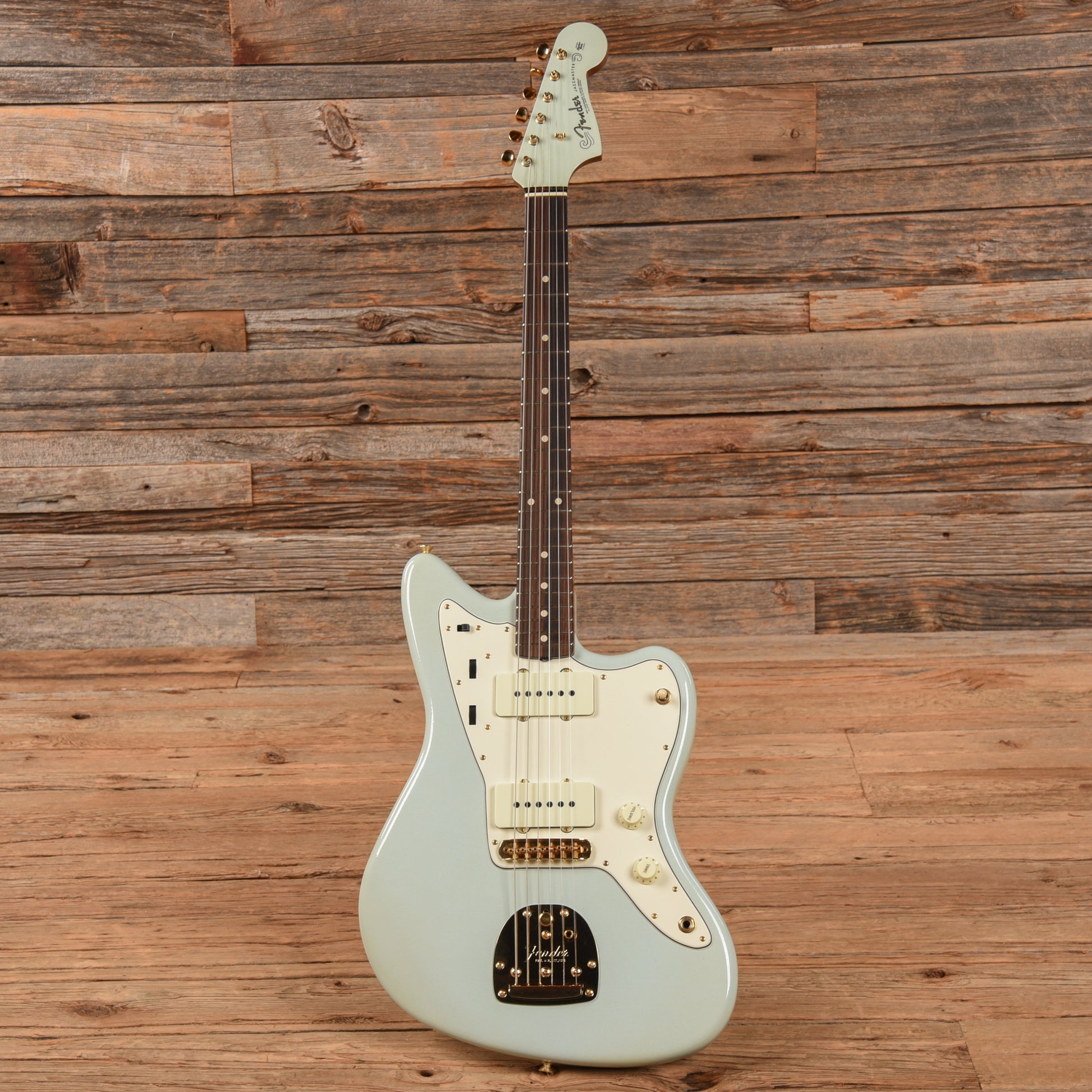 Fender Custom Shop '62 Jazzmaste Lush Closet Classic "Chicago Special" Sonic Blue Sparkle Electric Guitars / Solid Body