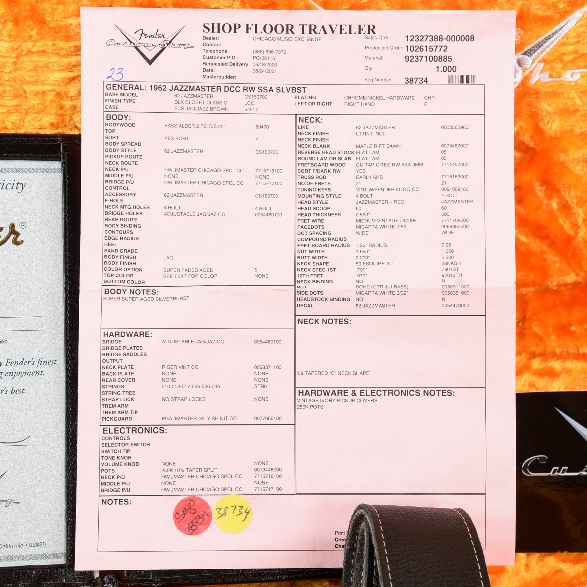 Fender Custom Shop '62 Jazzmaster 