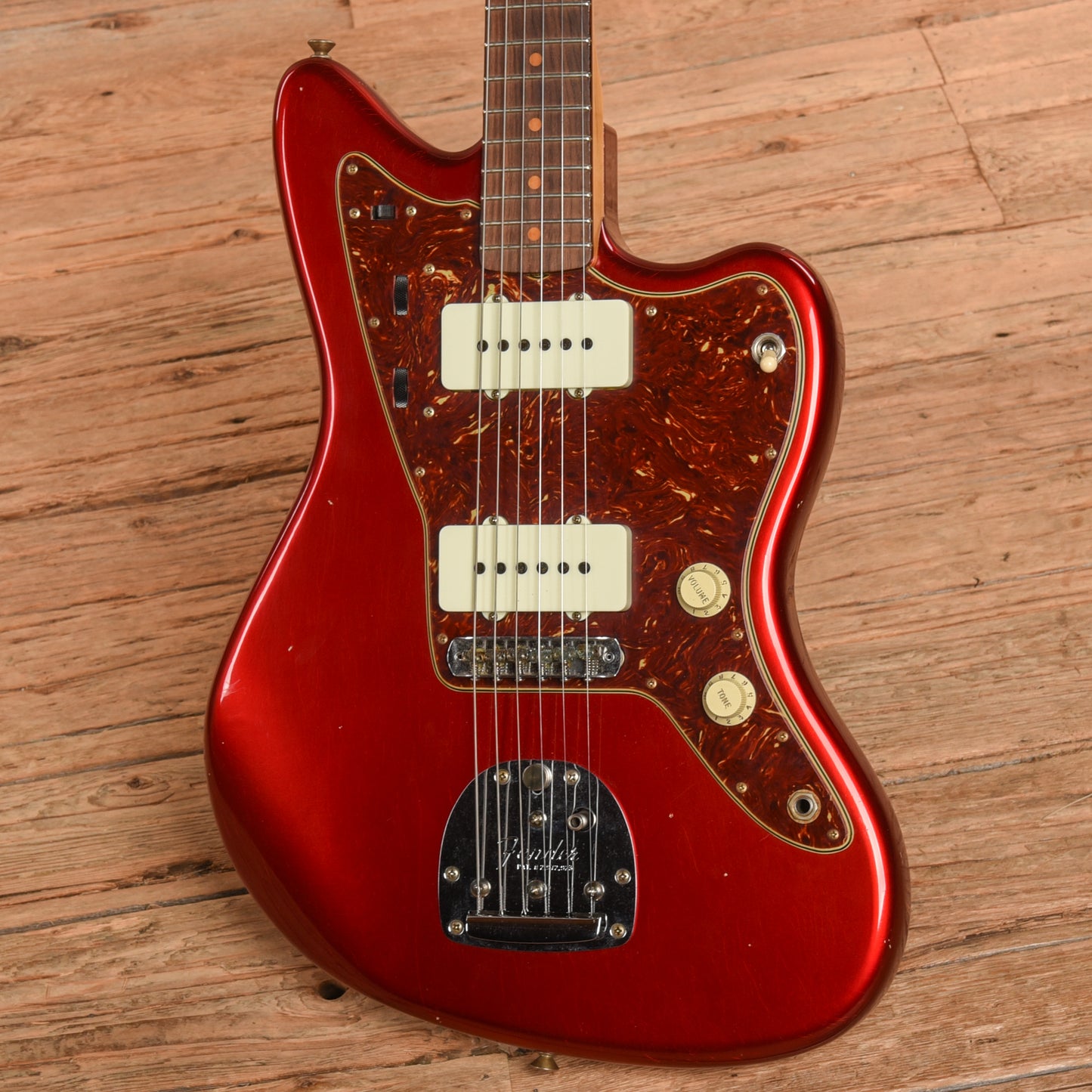 Fender Custom Shop '62 Jazzmaster Journeyman Relic Faded Aged Candy Apple Red 2024 Electric Guitars / Solid Body