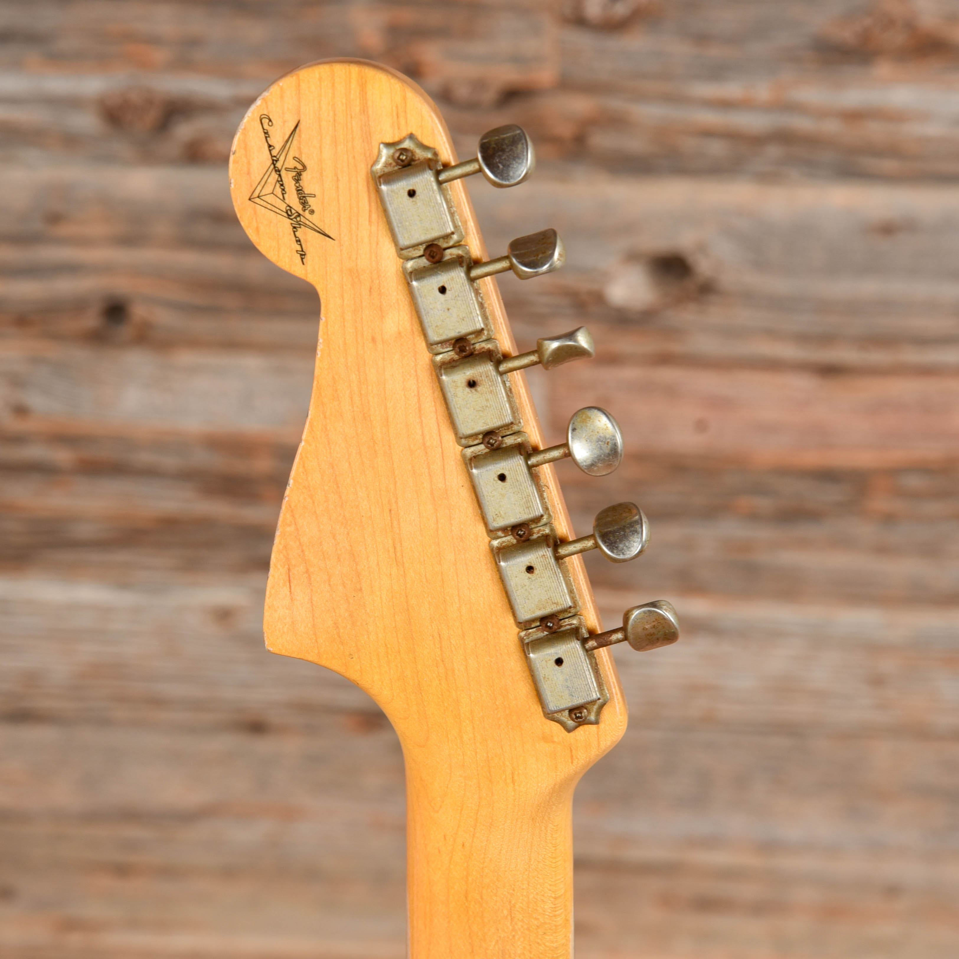 Fender Custom Shop 62 Jazzmaster Relic Seafoam Sparkle 2021 Electric Guitars / Solid Body