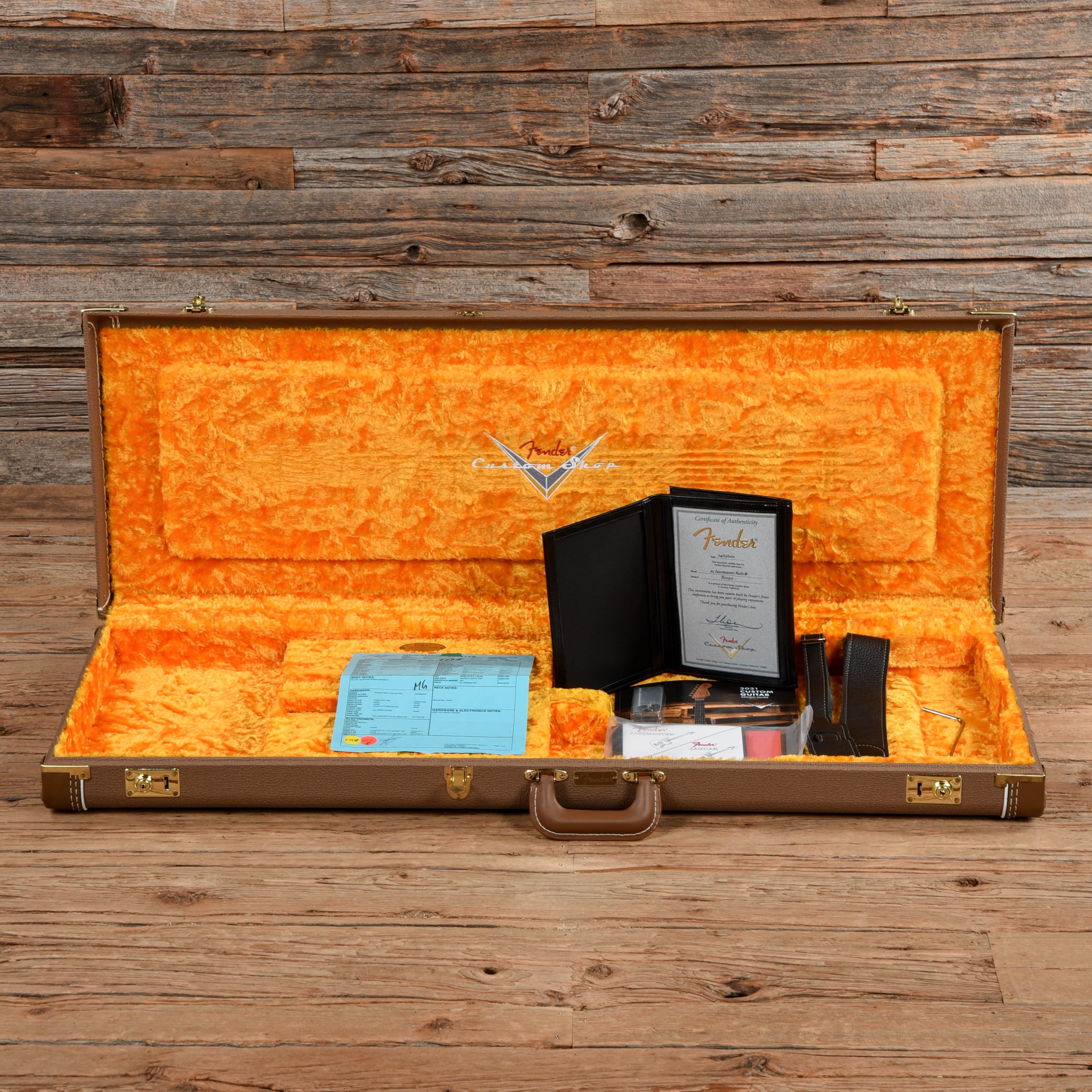 Fender Custom Shop 62 Jazzmaster Relic Seafoam Sparkle 2021 Electric Guitars / Solid Body