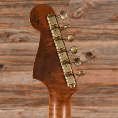 Fender Custom Shop '62 Pine Jazzmaster Heavy Relic Black 2024 Electric Guitars / Solid Body