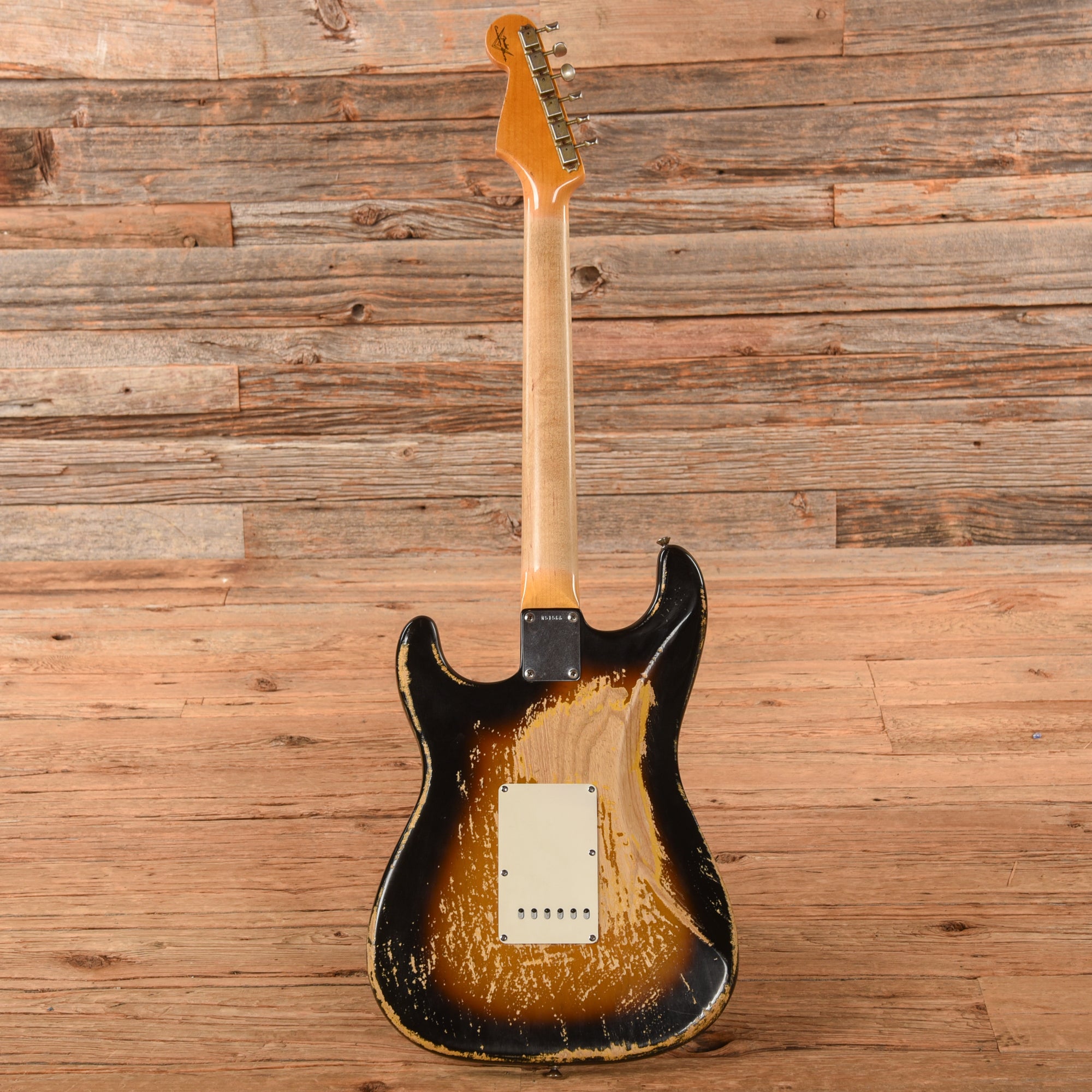Fender Custom Shop '62 Stratocaster Heavy Relic Sunburst 2010 Electric Guitars / Solid Body