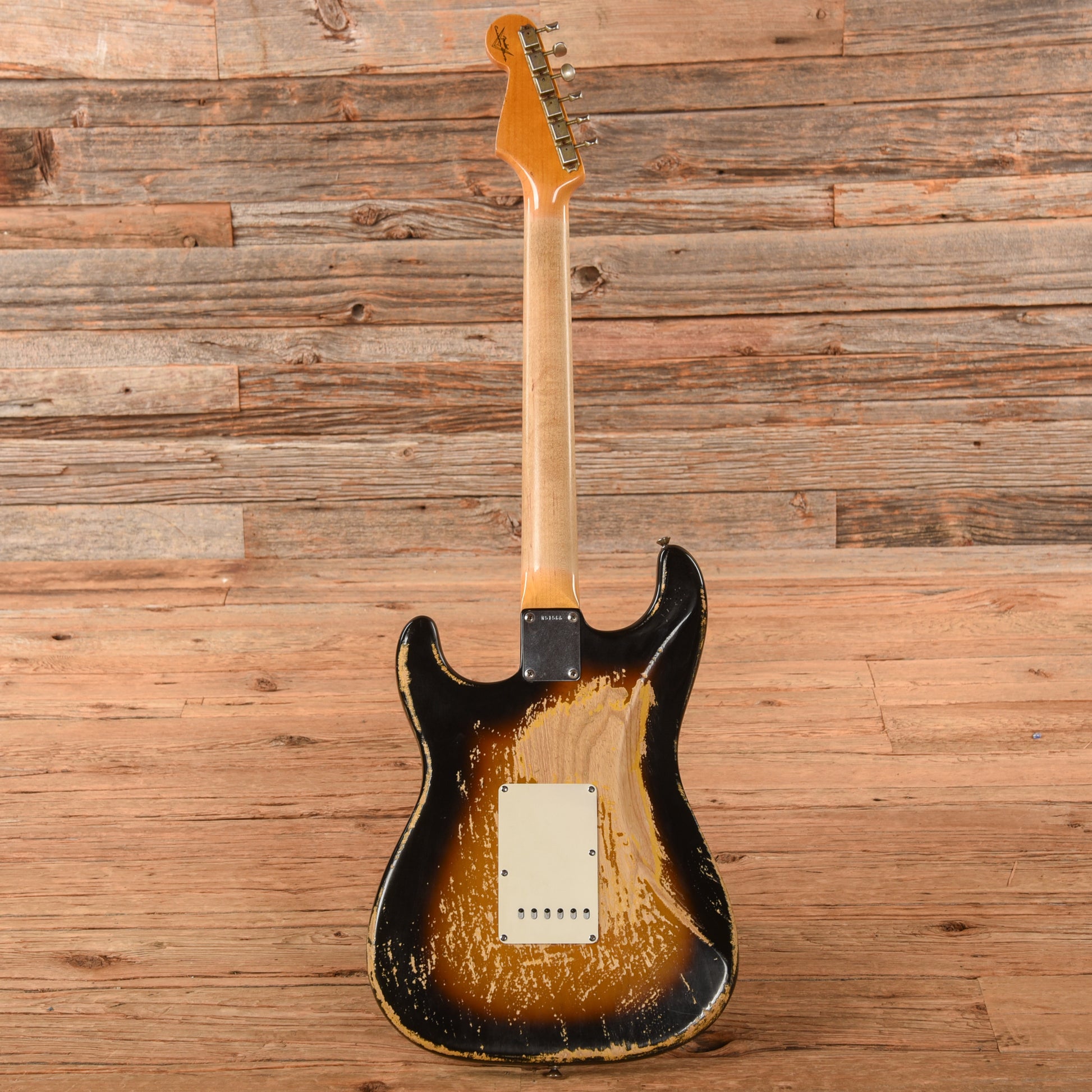 Fender Custom Shop '62 Stratocaster Heavy Relic Sunburst 2010 Electric Guitars / Solid Body