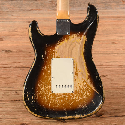 Fender Custom Shop '62 Stratocaster Heavy Relic Sunburst 2010 Electric Guitars / Solid Body