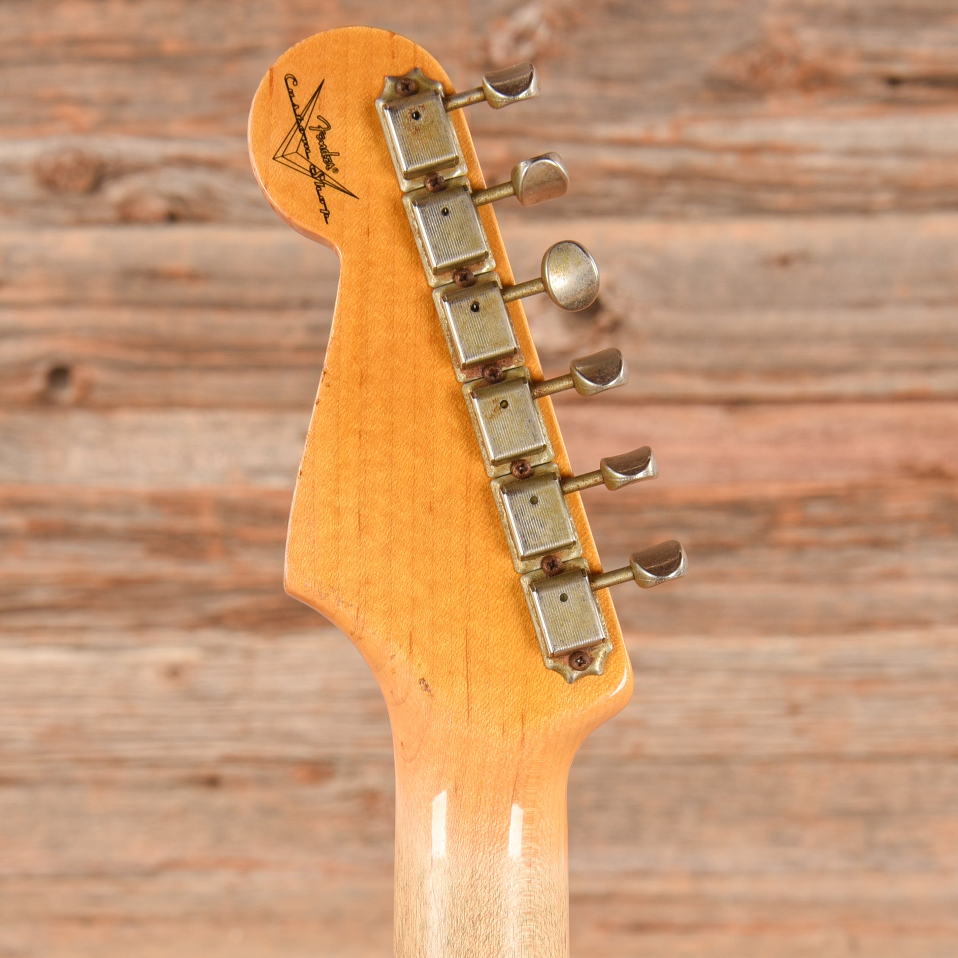 Fender Custom Shop '62 Stratocaster Heavy Relic Sunburst 2010 Electric Guitars / Solid Body