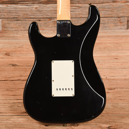 Fender Custom Shop '62 Stratocaster Journeyman Relic Black 2021 Electric Guitars / Solid Body