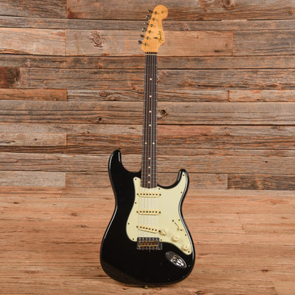 Fender Custom Shop '62 Stratocaster Journeyman Relic Black 2021 Electric Guitars / Solid Body
