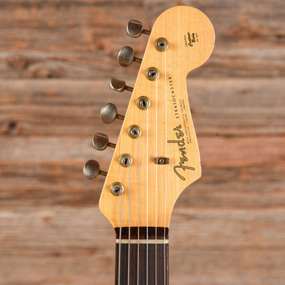 Fender Custom Shop '62 Stratocaster Journeyman Relic Black 2021 Electric Guitars / Solid Body