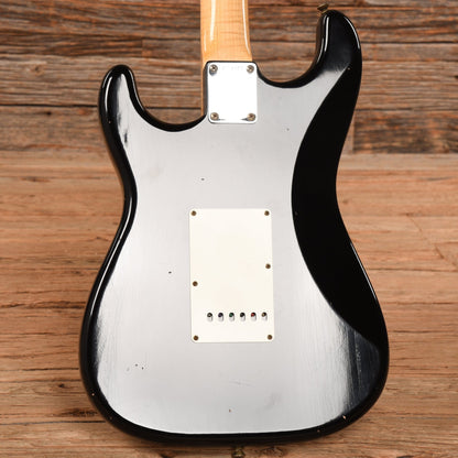Fender Custom Shop '62 Stratocaster Journeyman Relic Black 2021 Electric Guitars / Solid Body