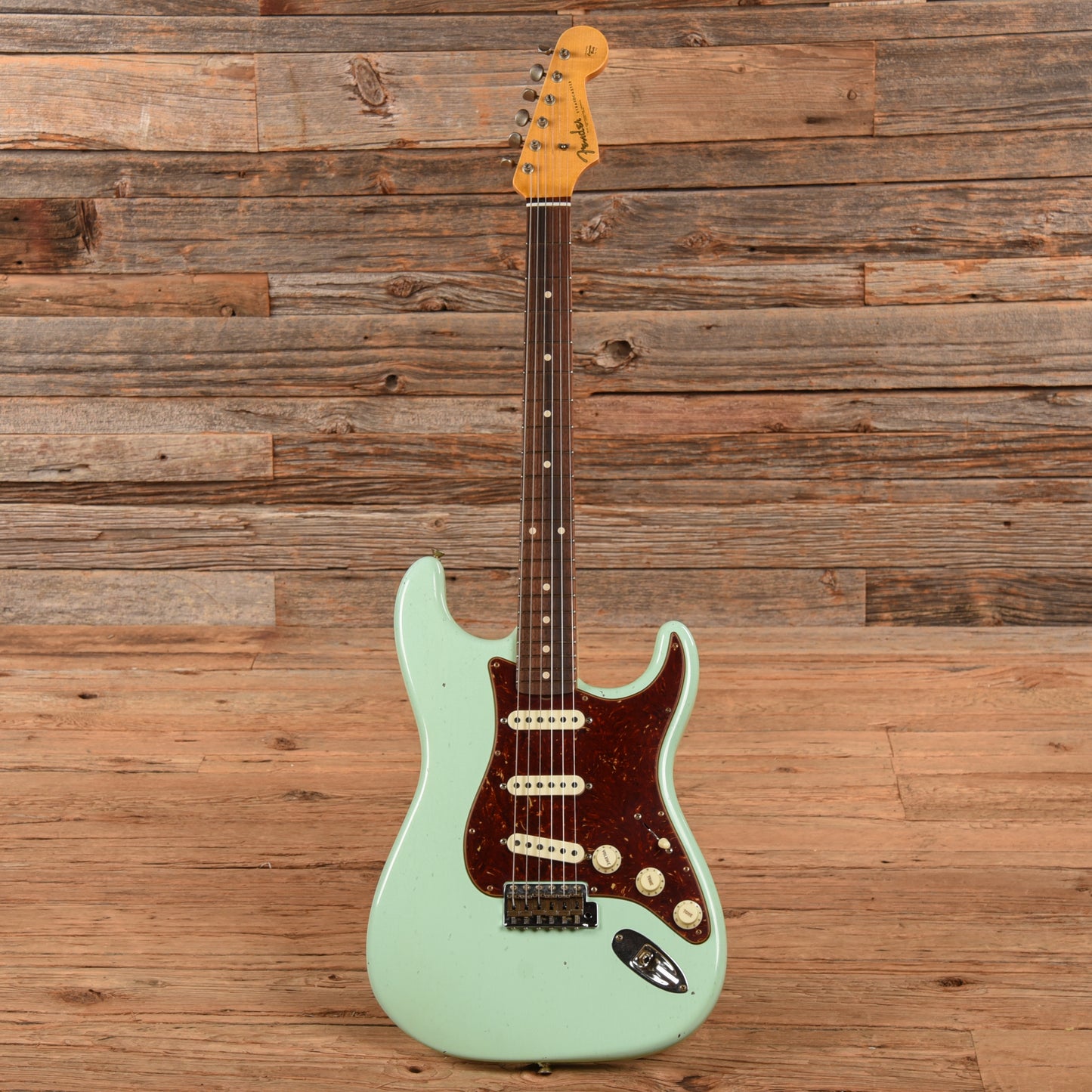 Fender Custom Shop '62 Stratocaster Journeyman Relic Surf Green 2023 Electric Guitars / Solid Body