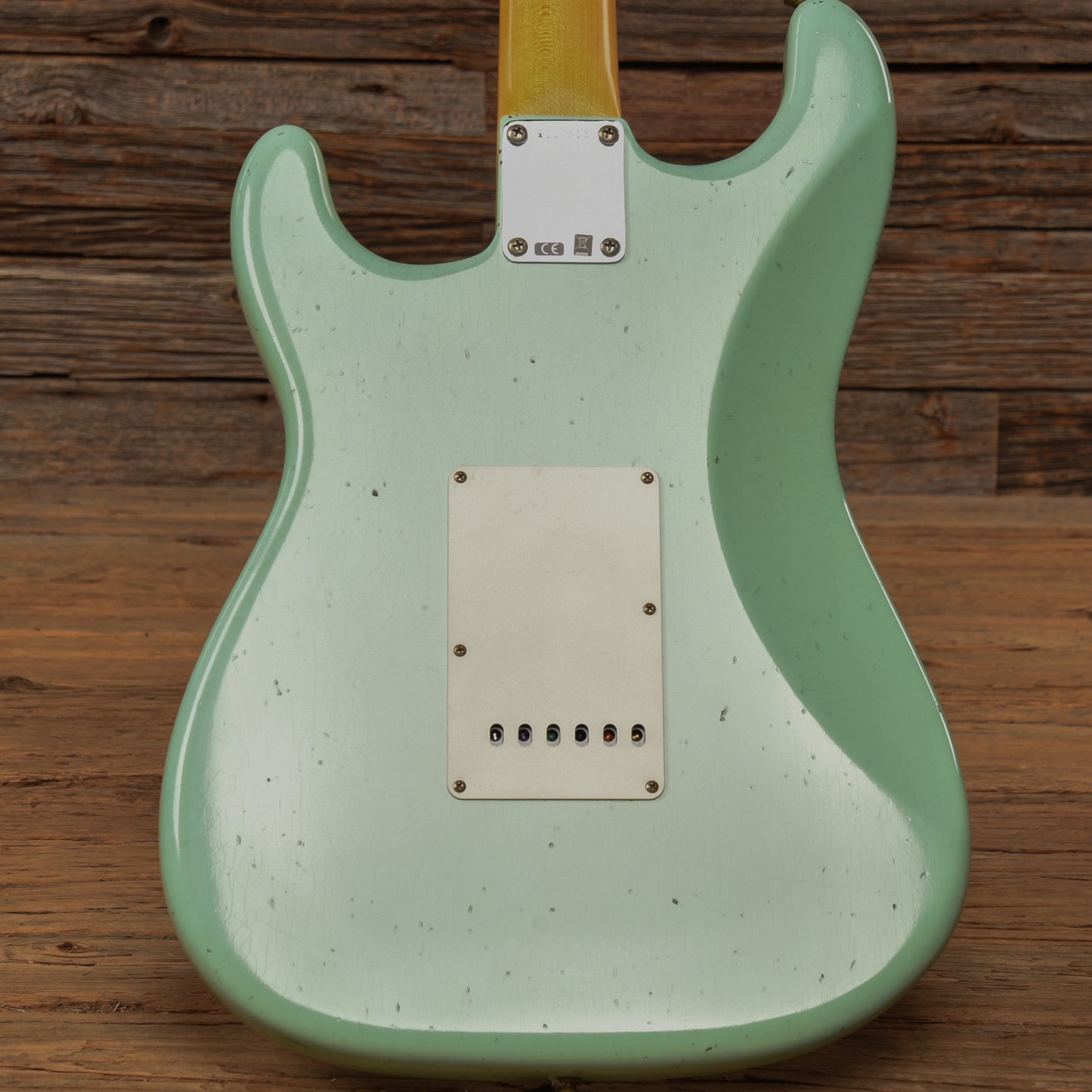 Fender Custom Shop '62 Stratocaster Journeyman Relic Surf Green 2023 Electric Guitars / Solid Body