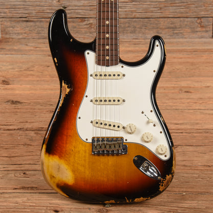 Fender Custom Shop 63 Korina Stratocaster Heavy Relic Sunburst 2022 Electric Guitars / Solid Body