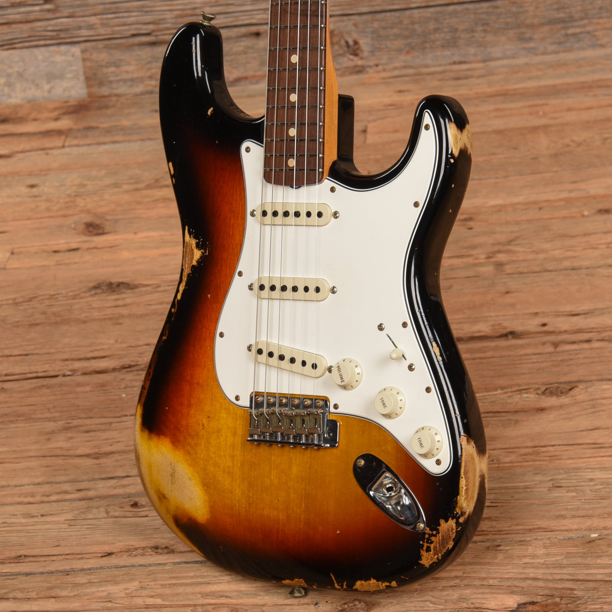 Fender Custom Shop 63 Korina Stratocaster Heavy Relic Sunburst 2022 Electric Guitars / Solid Body