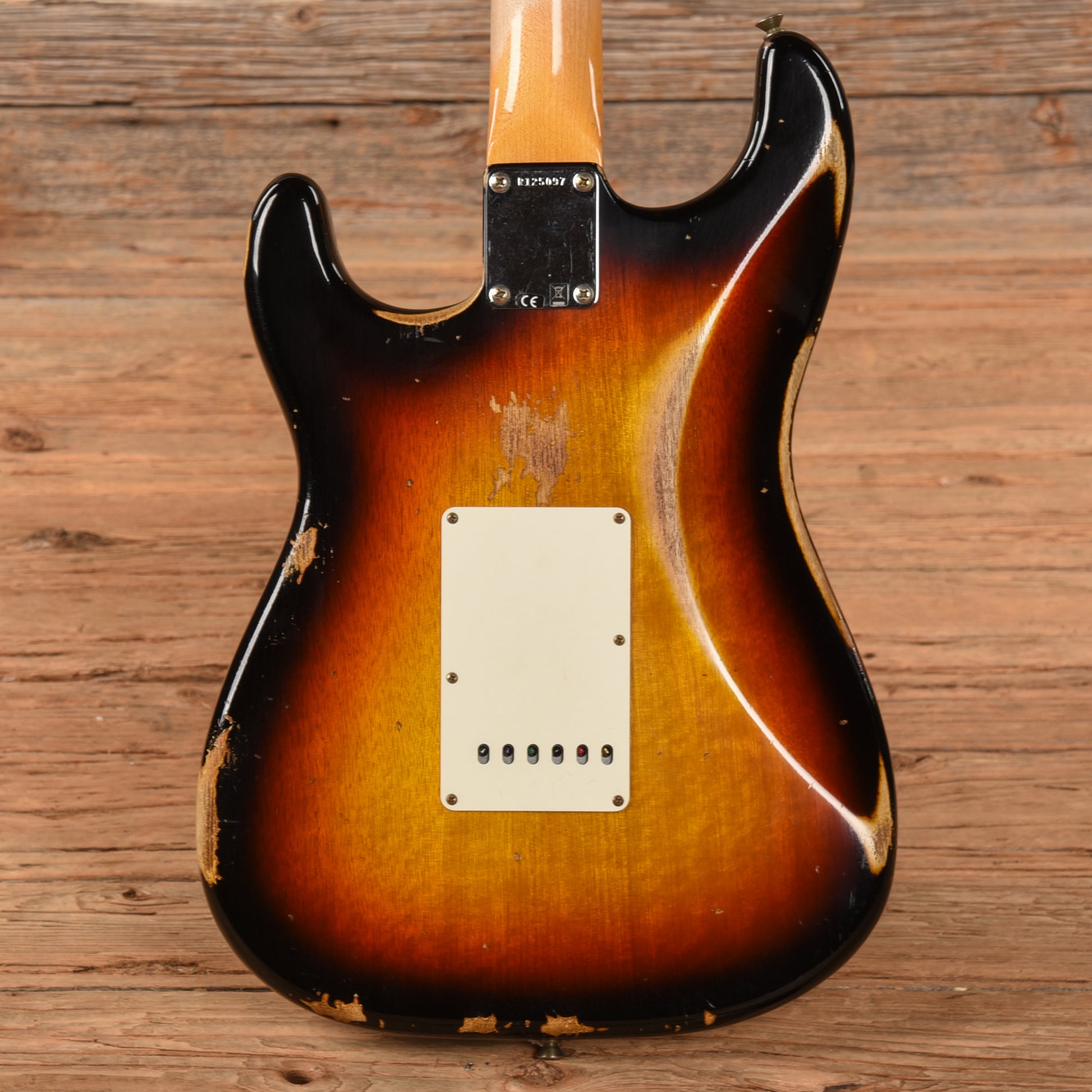 Fender Custom Shop 63 Korina Stratocaster Heavy Relic Sunburst 2022 Electric Guitars / Solid Body