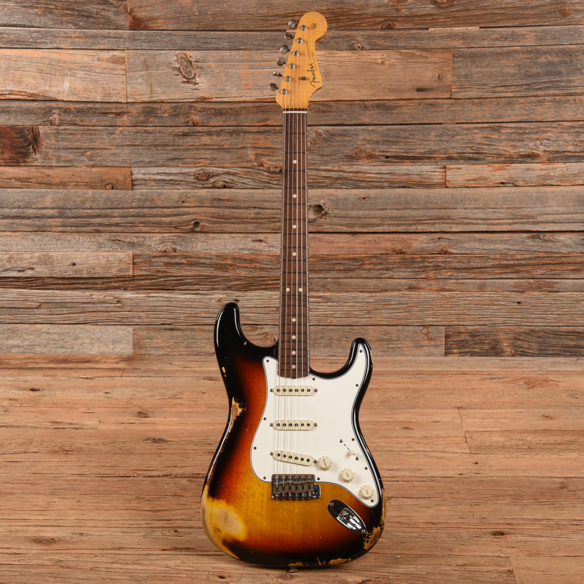 Fender Custom Shop 63 Korina Stratocaster Heavy Relic Sunburst 2022 Electric Guitars / Solid Body