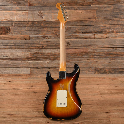 Fender Custom Shop 63 Korina Stratocaster Heavy Relic Sunburst 2022 Electric Guitars / Solid Body