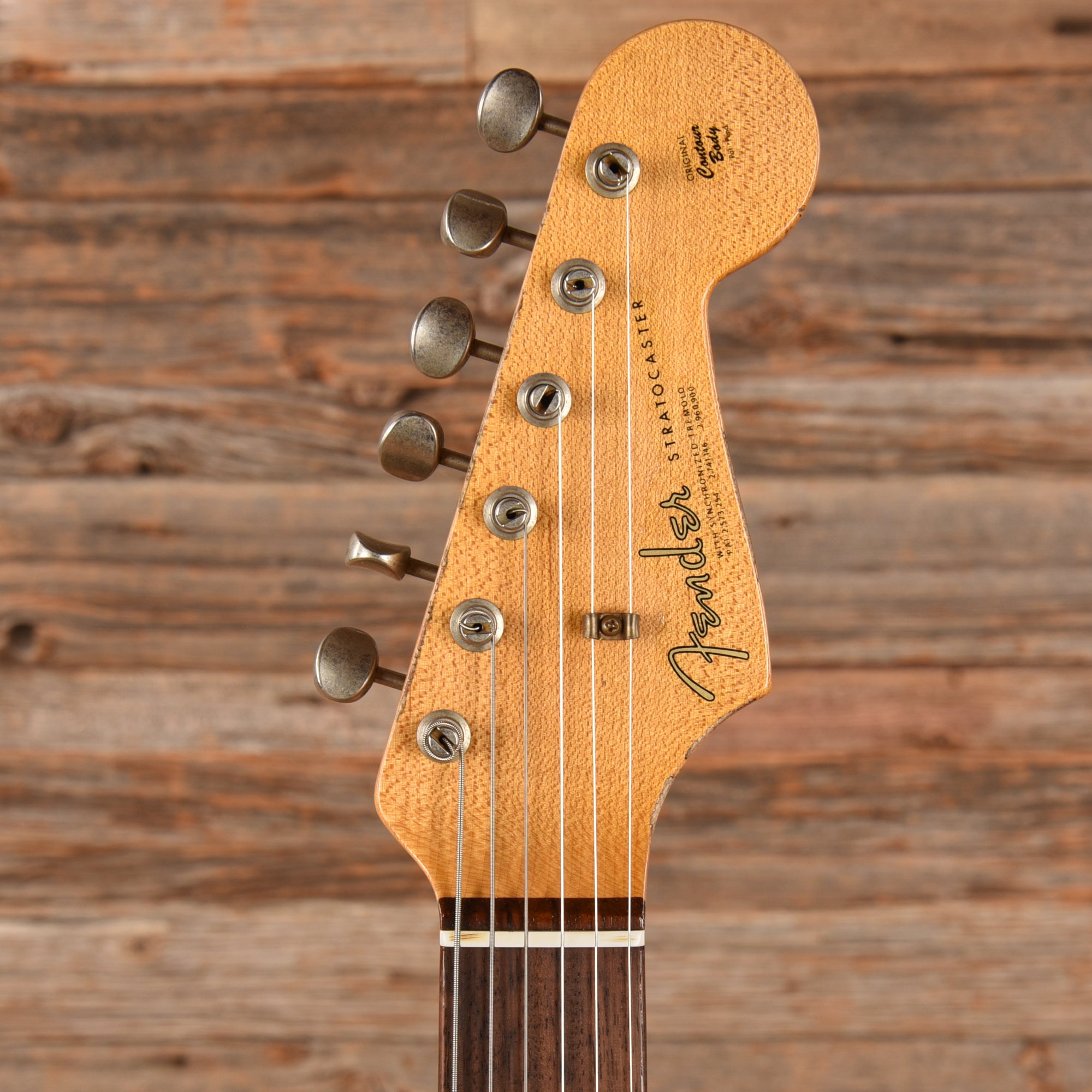 Fender Custom Shop 63 Korina Stratocaster Heavy Relic Sunburst 2022 Electric Guitars / Solid Body