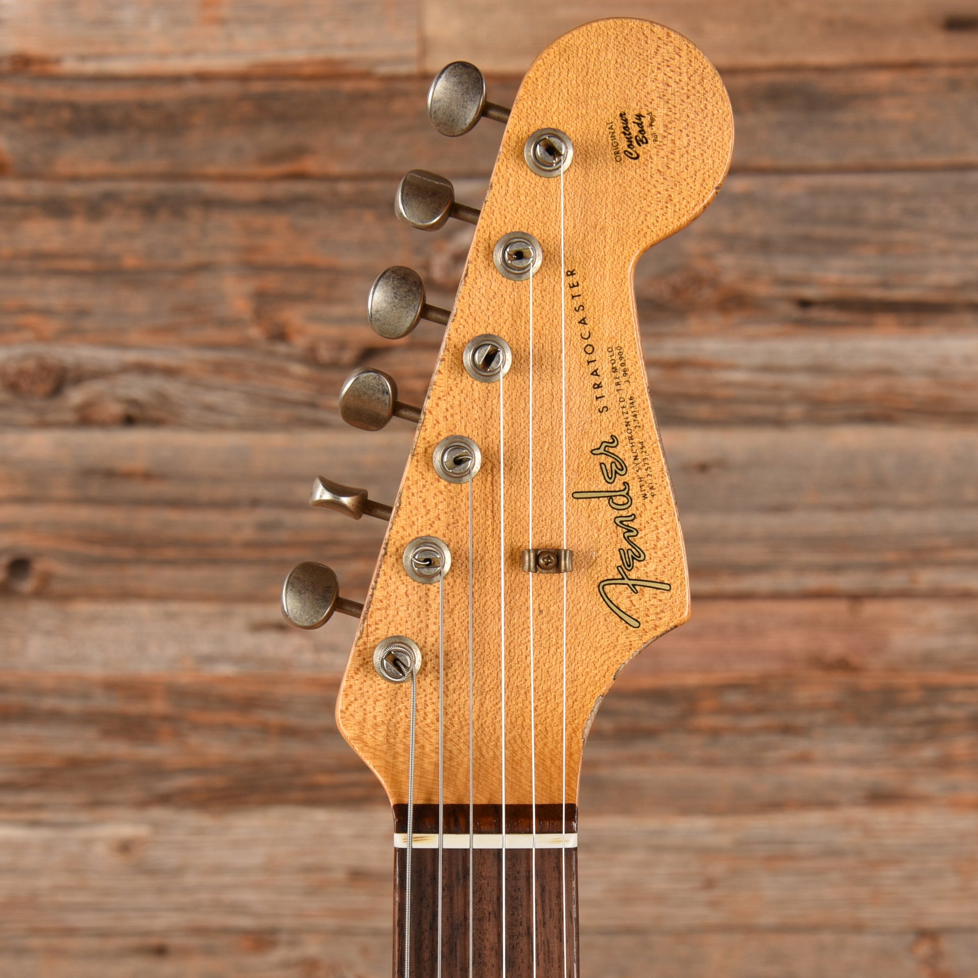 Fender Custom Shop 63 Korina Stratocaster Heavy Relic Sunburst 2022 Electric Guitars / Solid Body