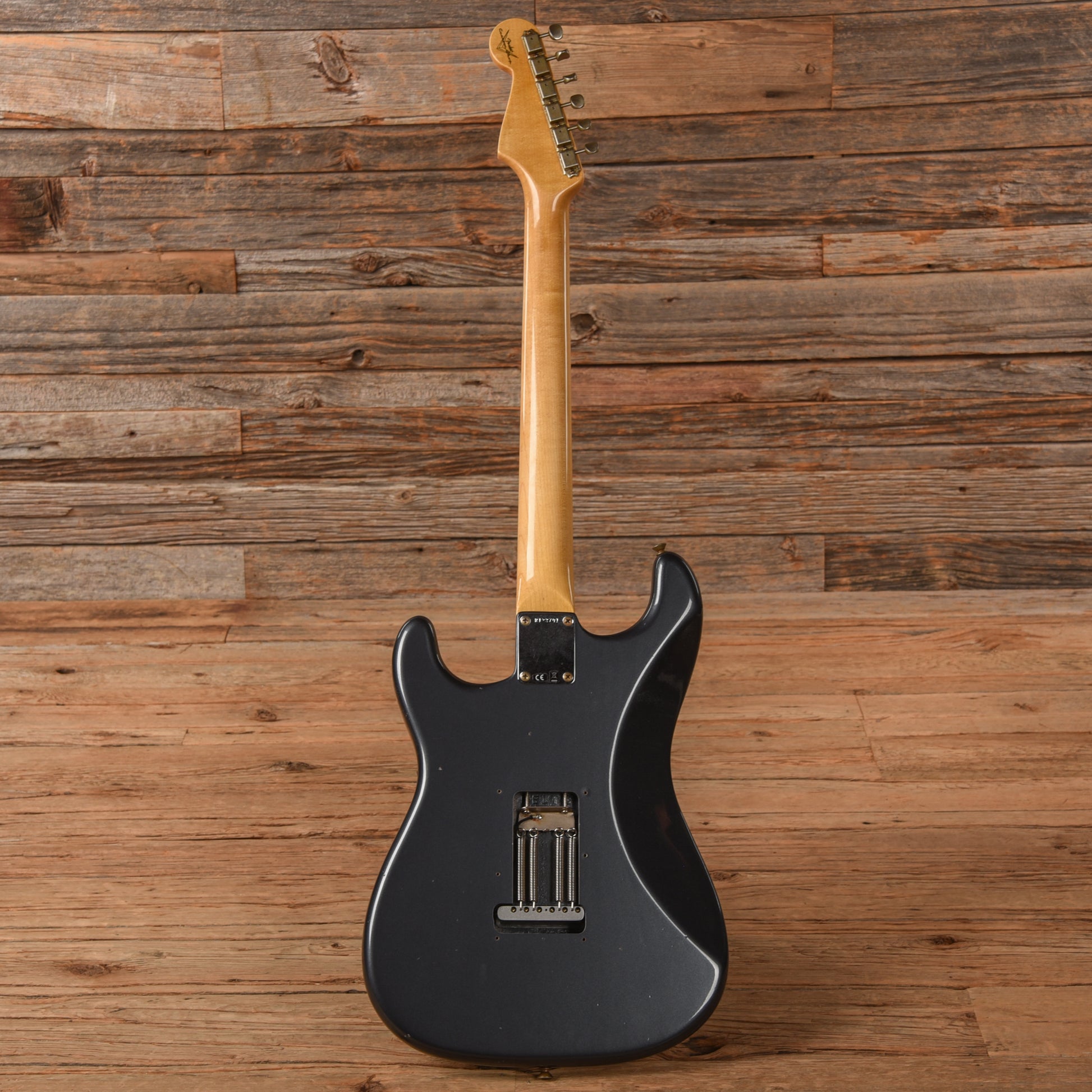 Fender Custom Shop '63 Stratocaster Journeyman Relic Charcoal Frost Metallic 2024 Electric Guitars / Solid Body