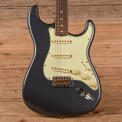 Fender Custom Shop '63 Stratocaster Journeyman Relic Charcoal Frost Metallic 2024 Electric Guitars / Solid Body