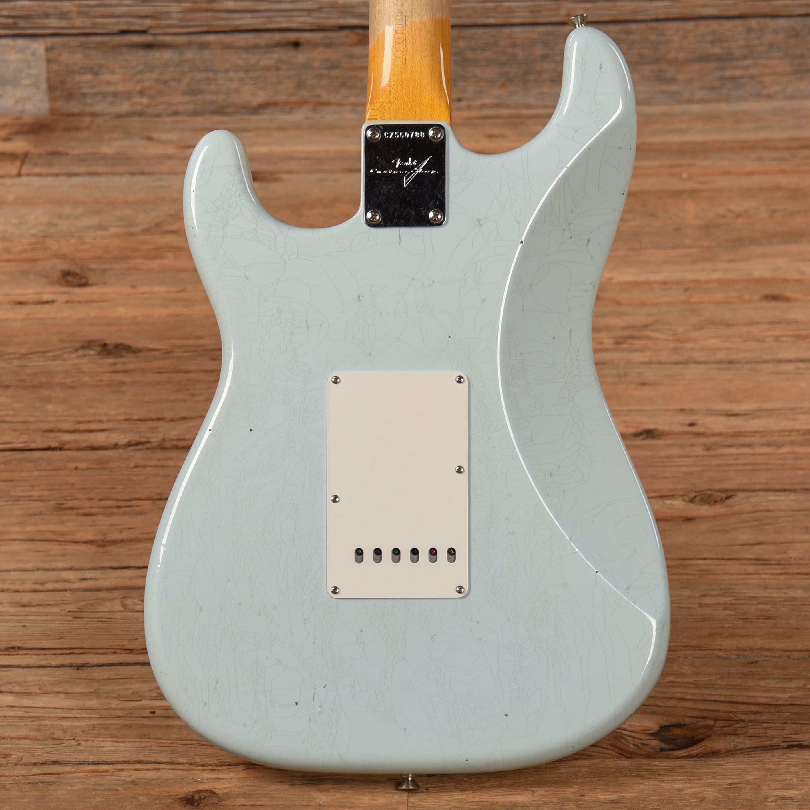 Fender Custom Shop 63 Stratocaster Journeyman Relic Sonic Blue 2022 Electric Guitars / Solid Body