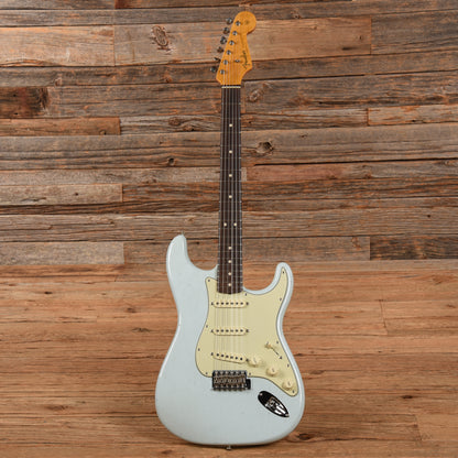 Fender Custom Shop 63 Stratocaster Journeyman Relic Sonic Blue 2022 Electric Guitars / Solid Body