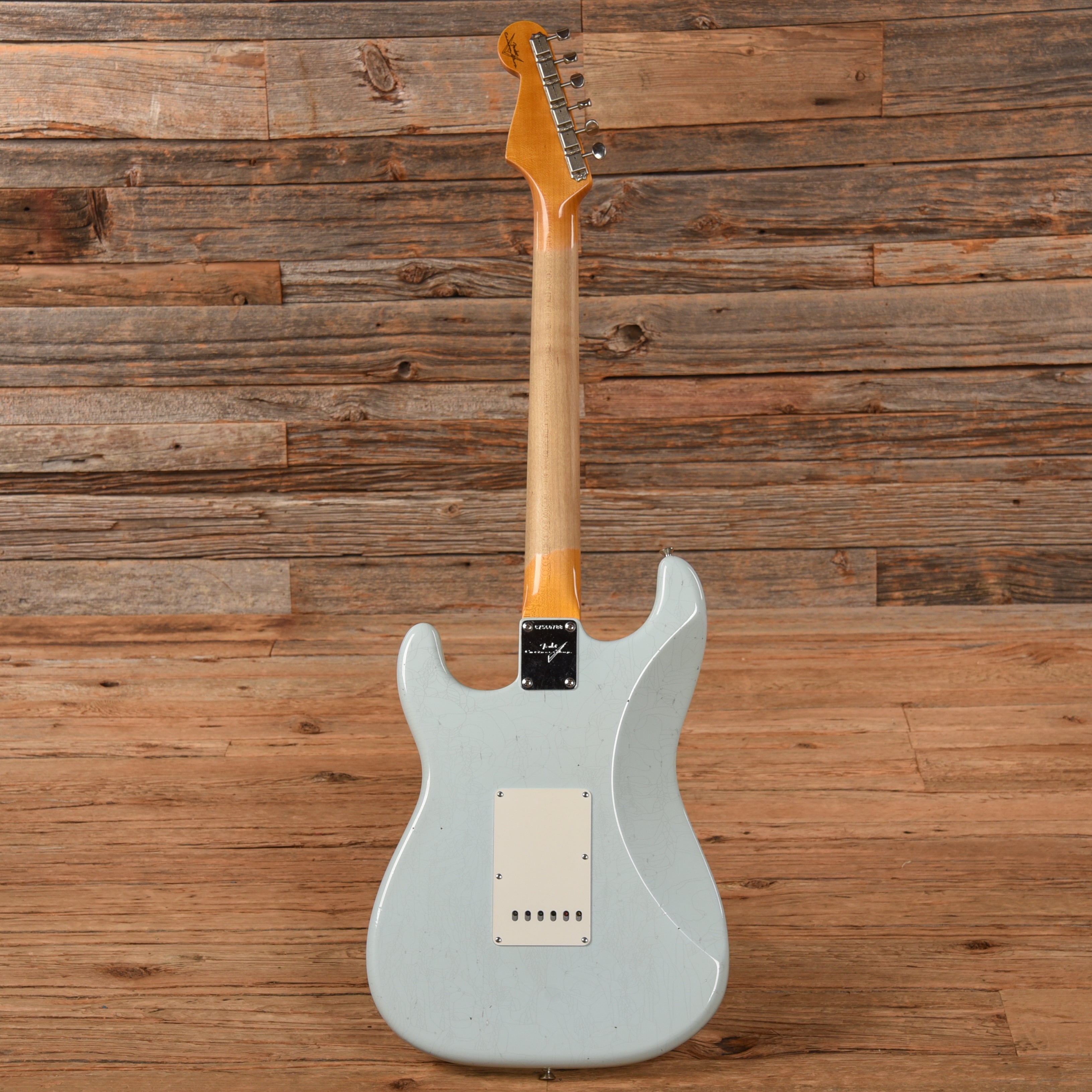 Fender Custom Shop 63 Stratocaster Journeyman Relic Sonic Blue 2022 Electric Guitars / Solid Body