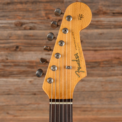 Fender Custom Shop 63 Stratocaster Journeyman Relic Sonic Blue 2022 Electric Guitars / Solid Body