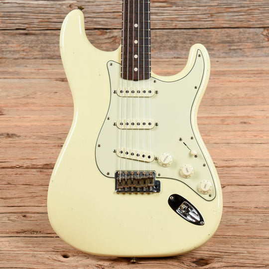Fender Custom Shop 63 Stratocaster Journeyman Relic Vintage White 2022 Electric Guitars / Solid Body