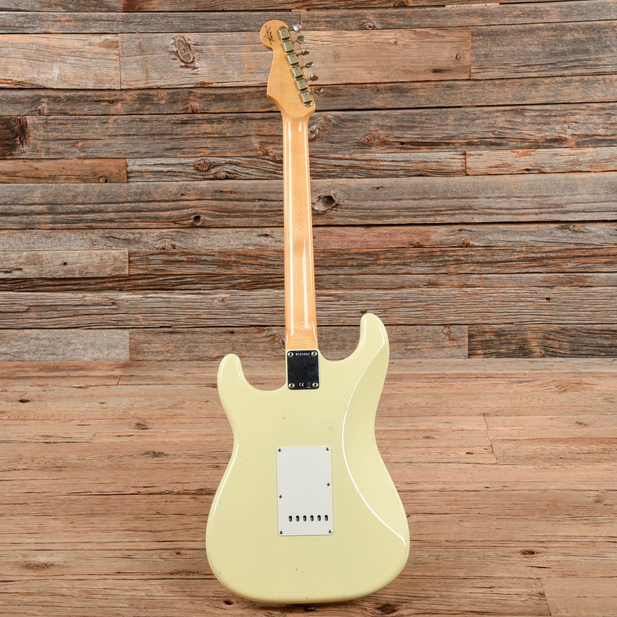 Fender Custom Shop 63 Stratocaster Journeyman Relic Vintage White 2022 Electric Guitars / Solid Body