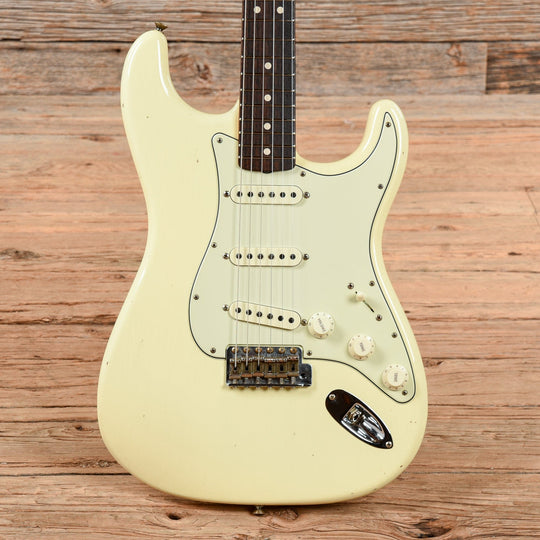Fender Custom Shop '63 Stratocaster Journeyman Relic Vintage White 2022 Electric Guitars / Solid Body