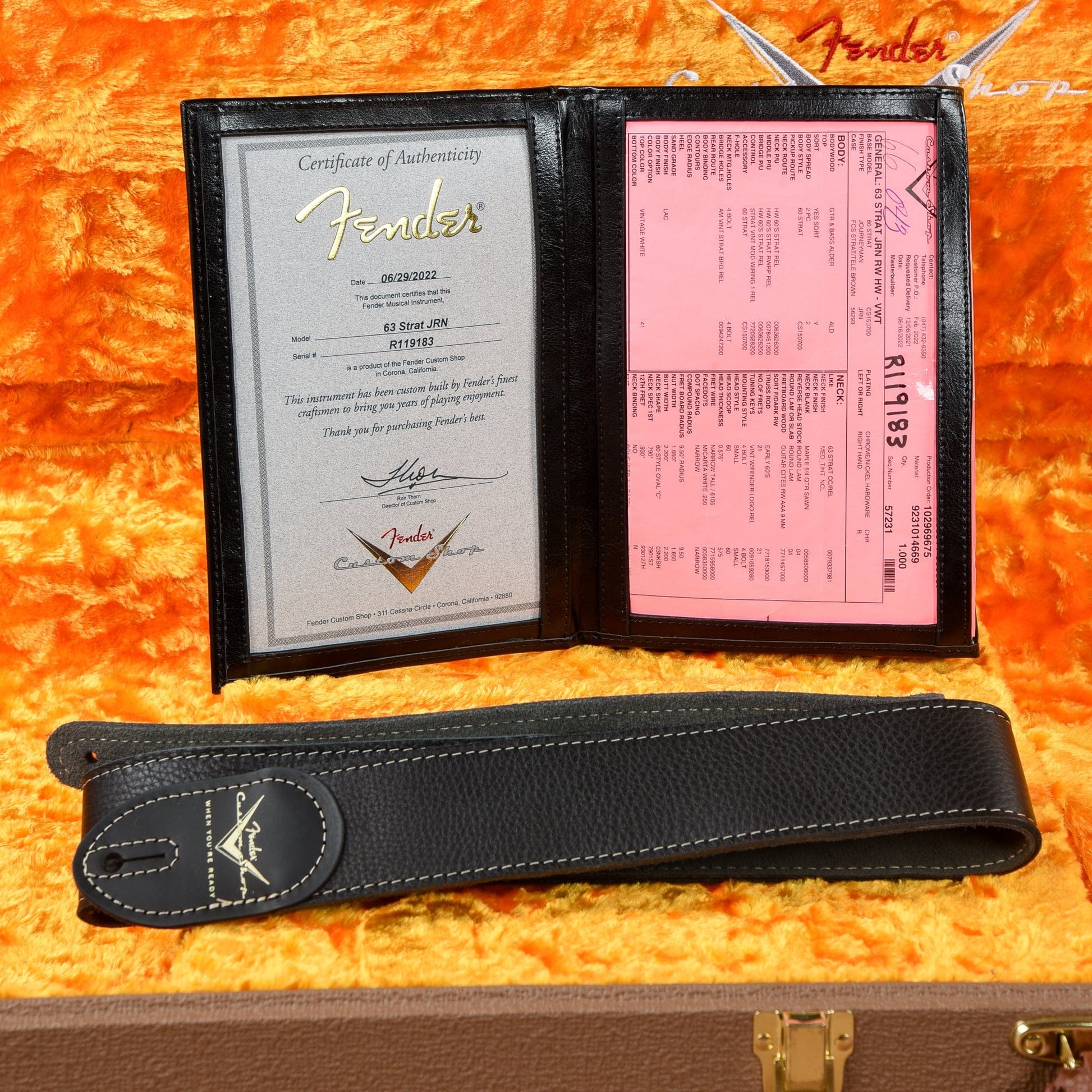 Fender Custom Shop '63 Stratocaster Journeyman Relic Vintage White 2022 Electric Guitars / Solid Body