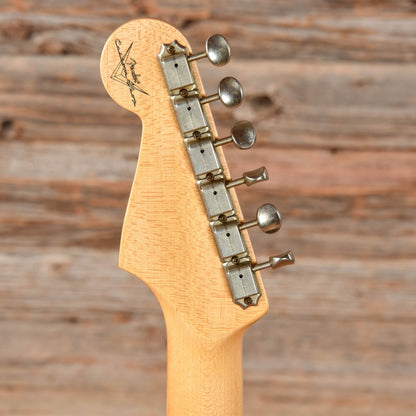 Fender Custom Shop 63 Stratocaster Reissue Journeyman Relic Black 2022 Electric Guitars / Solid Body