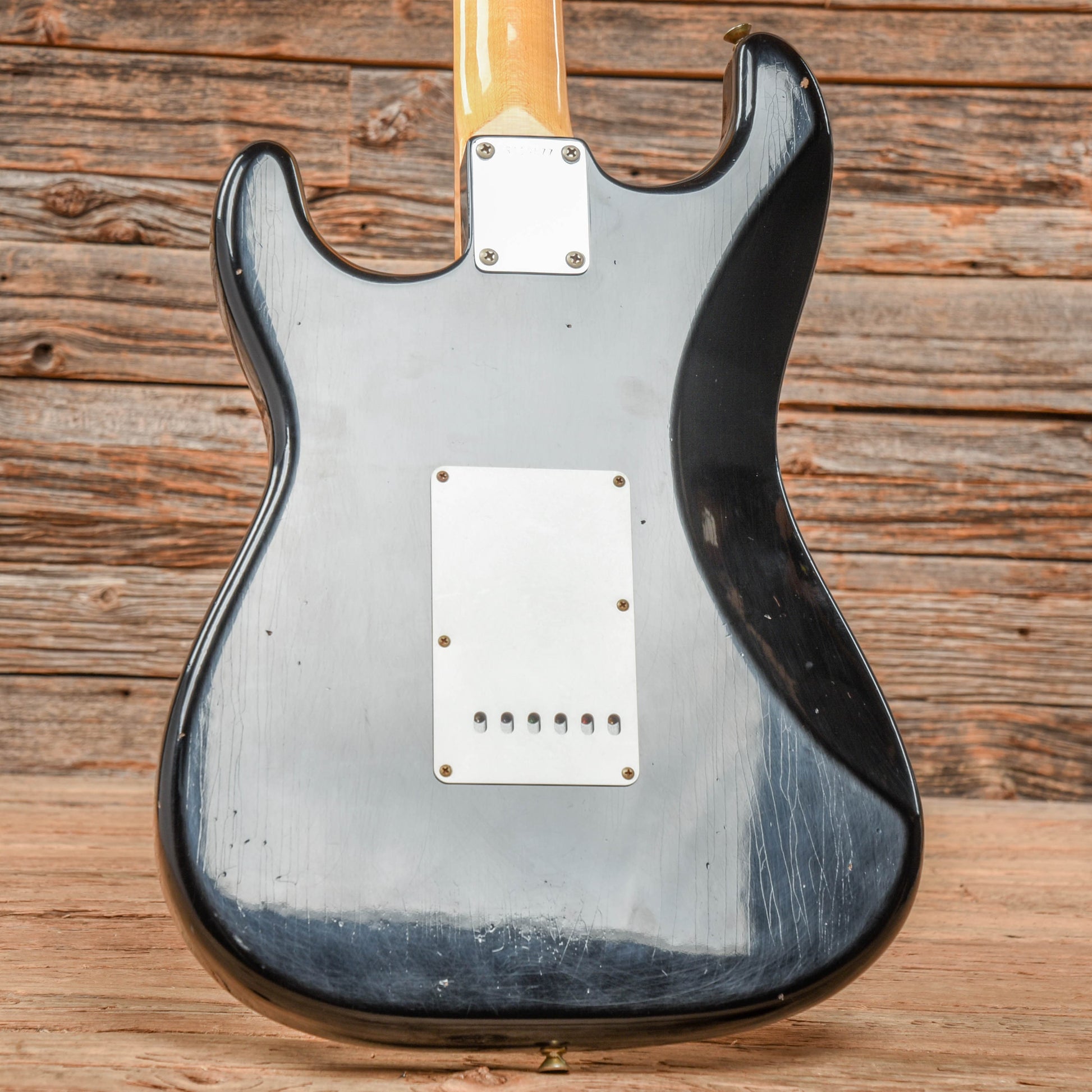 Fender Custom Shop 63 Stratocaster Reissue Journeyman Relic Black 2022 Electric Guitars / Solid Body