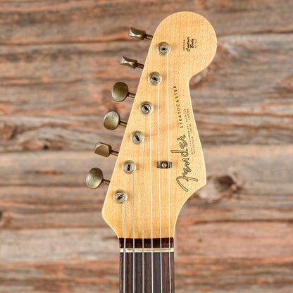Fender Custom Shop 63 Stratocaster Reissue Journeyman Relic Fiesta Red 2024 Electric Guitars / Solid Body