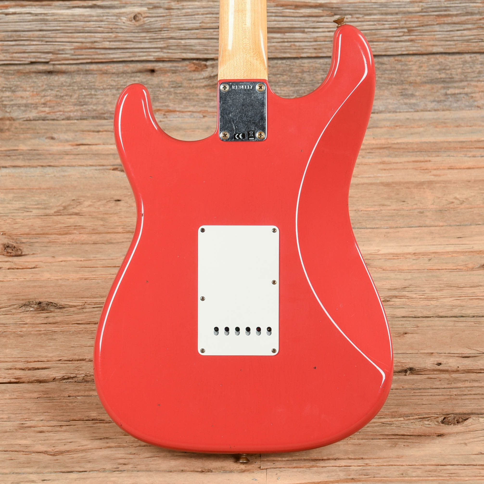Fender Custom Shop 63 Stratocaster Reissue Journeyman Relic Fiesta Red 2024 Electric Guitars / Solid Body